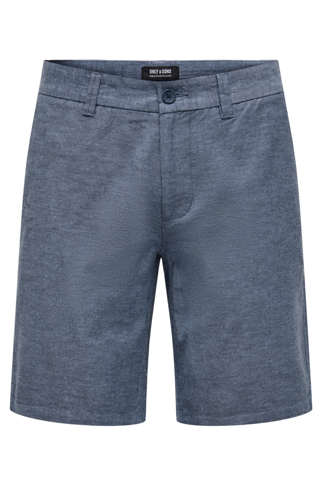ONSMARK 0011 COTTON LINEN SHORTS NO 22024940 Dark Navy